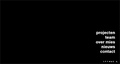 Desktop Screenshot of mies.nl